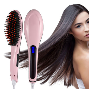 Perie indreptat parul Straight Brush + Trimmer electric Sweet Precision