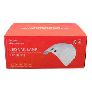 Lampa led k2, pentru uscarea gelurilor de unghii