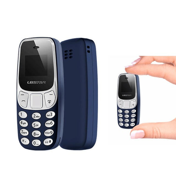 Mini telefon mobil, Dual SIM, OLED, 7 cm, 30 grame, 350mAh