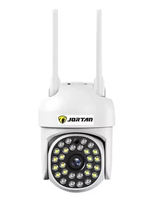 Camera de Supraveghere Video Jortan JT-8161, 32 Leduri, Rotative, Infrarosu, Rezistanta la apa + Card 32 GB