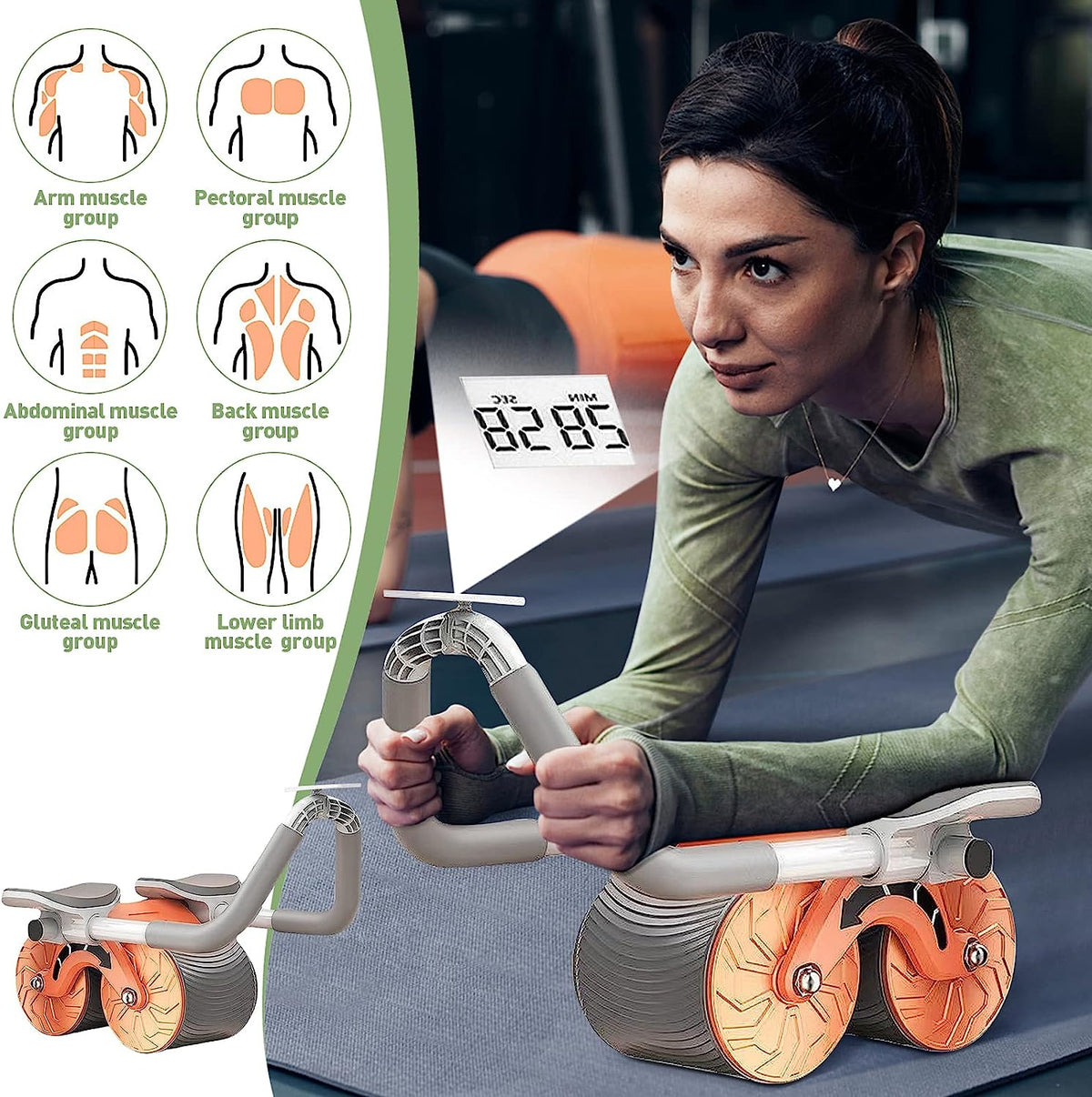 Set de 3 echipamente sportive, acuperire tot corpul, portrivit de folosit in casa