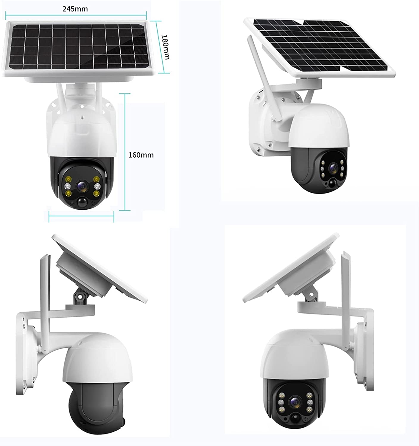 Camera inteligenta de securitate cu alimentare solara