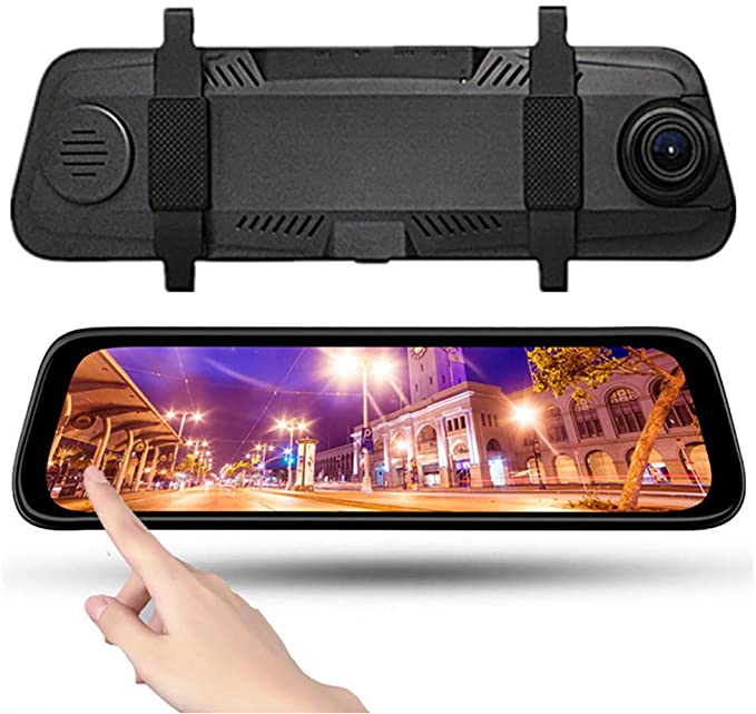 Oglinda Retrovizoare cu Camera Auto Duala Starlight Night Vision 10 inch LCD