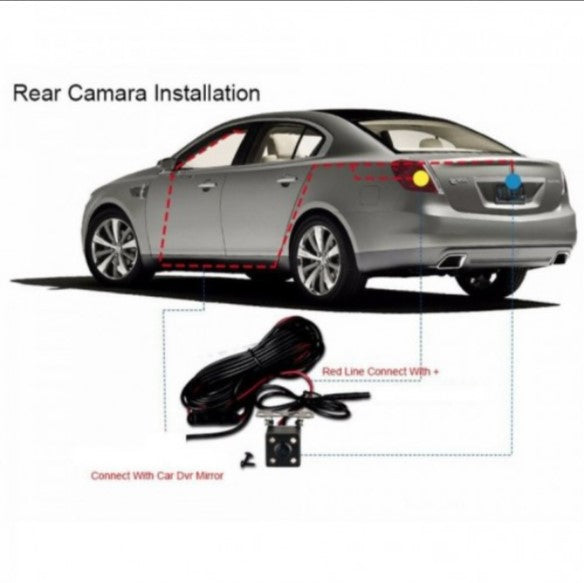 Oglinda Retrovizoare cu Camera Auto Duala Starlight Night Vision 10 inch LCD