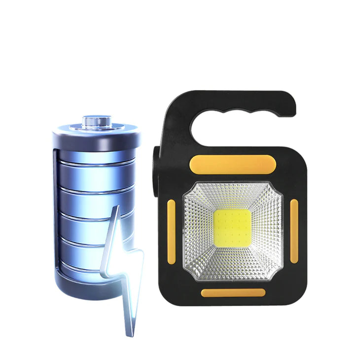 Lanterna solara COB LED, portabila pentru camping