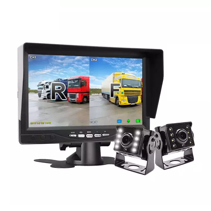 Kit Marsarier AHD cu Monitor 7 inch pentru Camioane, Autocare si Autobuze