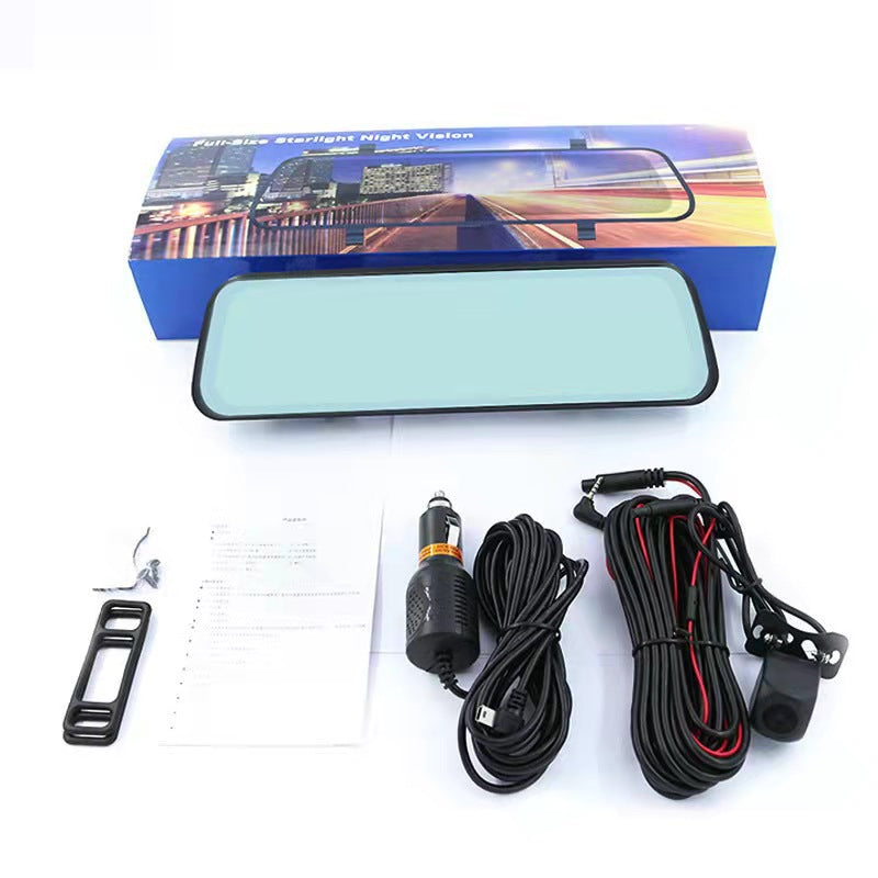Oglinda Retrovizoare cu Camera Auto Duala Starlight Night Vision 10 inch LCD