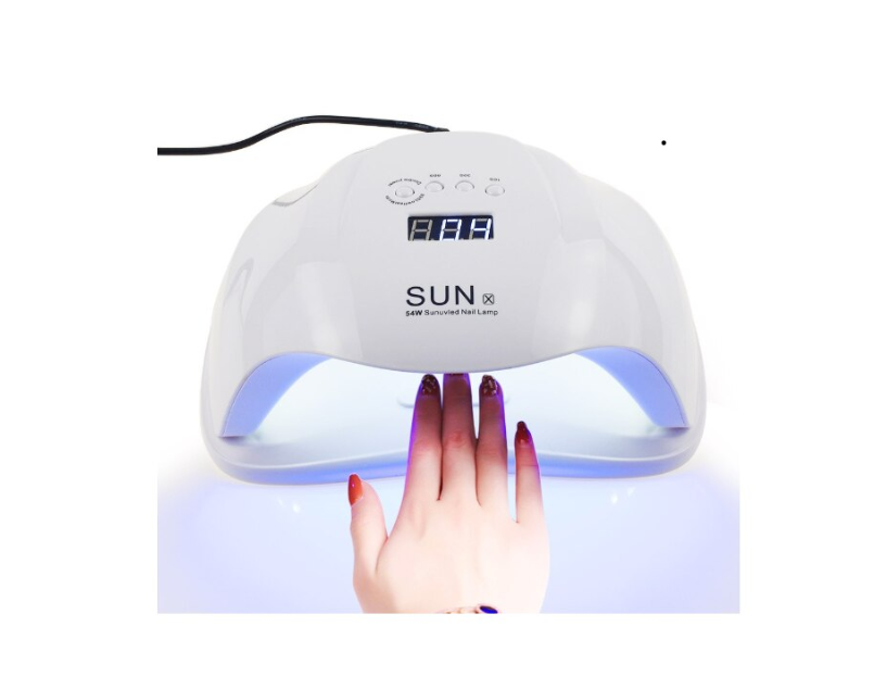 Lampă UV LED SUN X 54W pentru Uscarea Gelului și Ojei Semipermanente, Albă