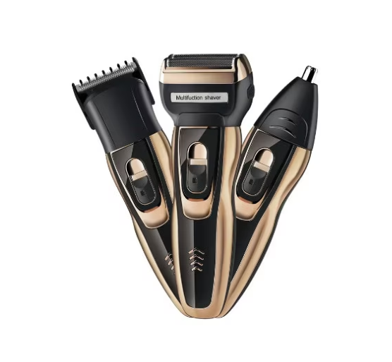 Aparat de Ras Electric Multifuncțional 3 în 1, Trimmer pentru Îngrijire Personală