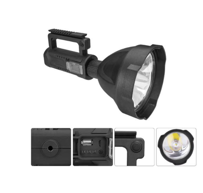 Lanternă LED Multifuncțională, Powerbank, 4 Moduri Iluminare + Trepied