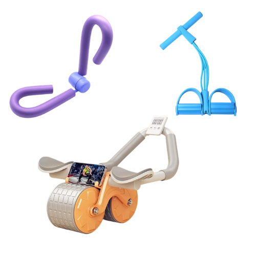 Set de 3 echipamente sportive, acuperire tot corpul, portrivit de folosit in casa