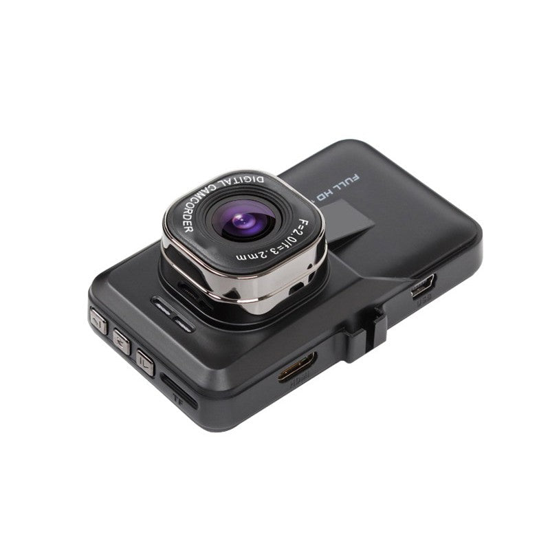 Full HD 1080P Car Dash Cam DVR with 3-Inch Display and G-Sensor