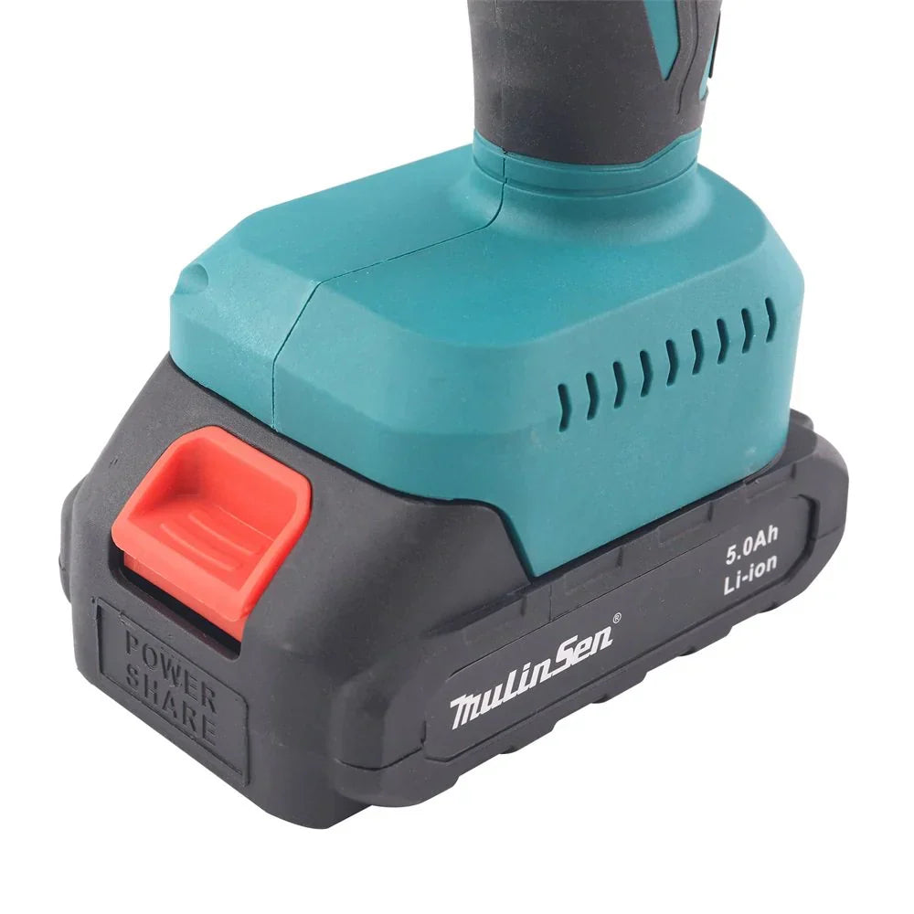 Foarfecă și Mini Drujbă pentru Grădină 48V – Set cu Braț Telescopic 2,13 m și 2 Acumulatori