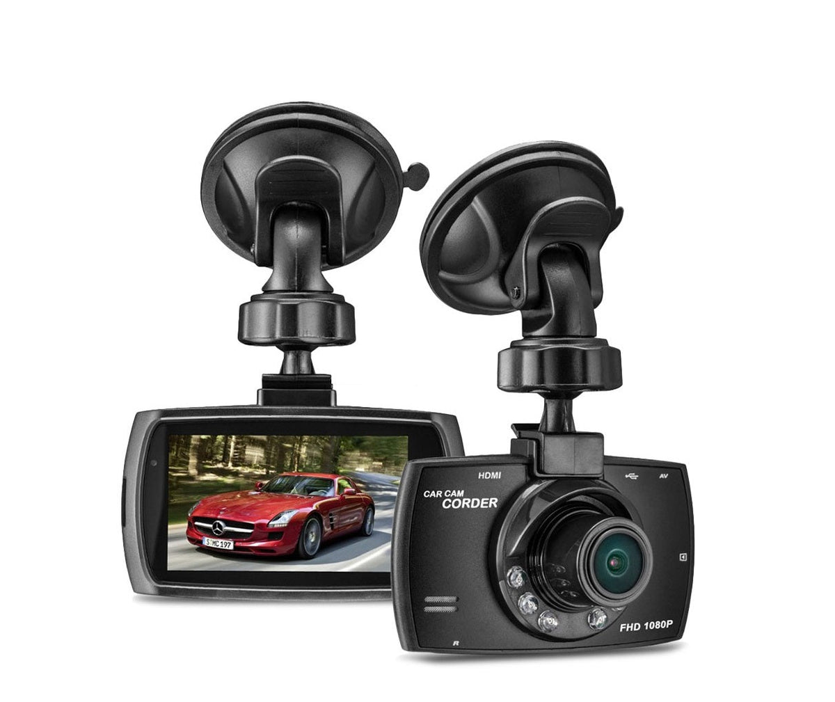 Full HD 1080P Car Dash Cam with 2.4 Inch LCD, Night Vision, and G-Sensor