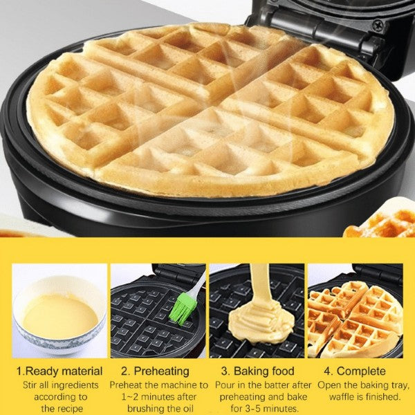 SONIFER Waffle Maker – SF 6084 – Aparat pentru vafe – 1000 W