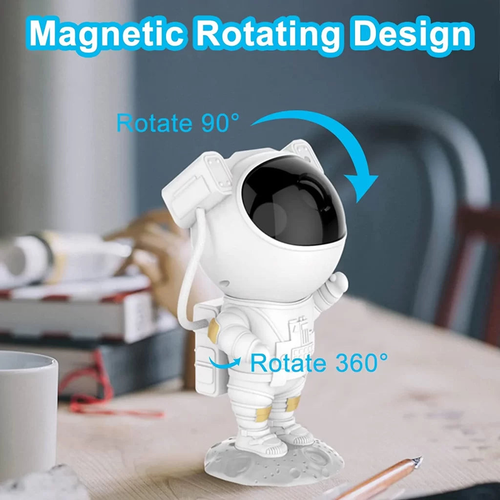 Proiector Astronaut cu joc de lumini stele si galaxii