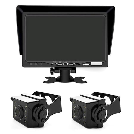 Kit Marsarier AHD cu Monitor 7 inch pentru Camioane, Autocare si Autobuze