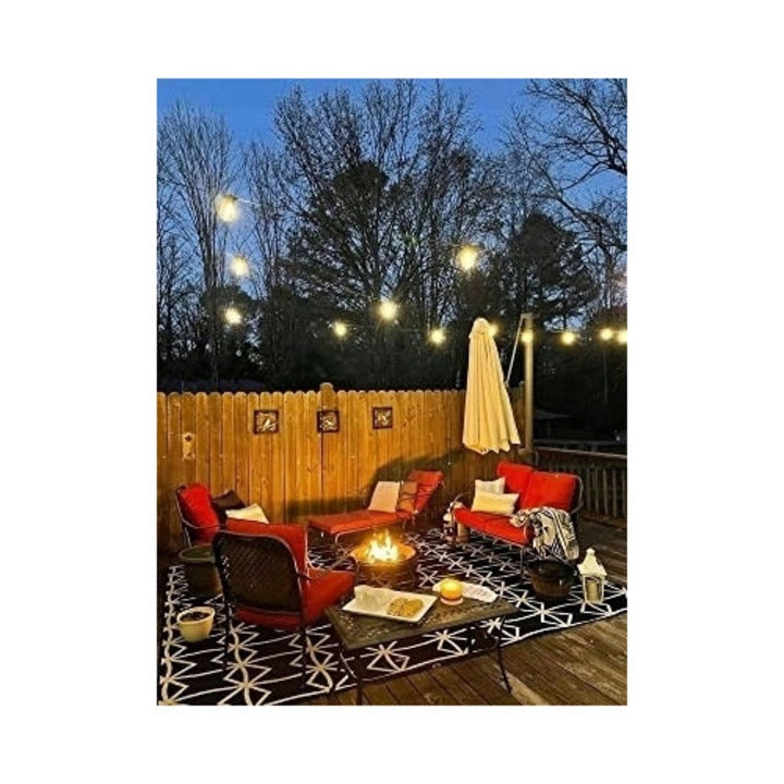 Ghirlandă Luminoasă LED 30 m cu 30 Becuri, Dimabilă, Lumină Caldă 2700K, Impermeabilă IP65, pentru Exterior și Interior, Clasa Energetică A