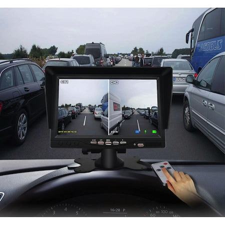 Kit Marsarier AHD cu Monitor 7 inch pentru Camioane, Autocare si Autobuze