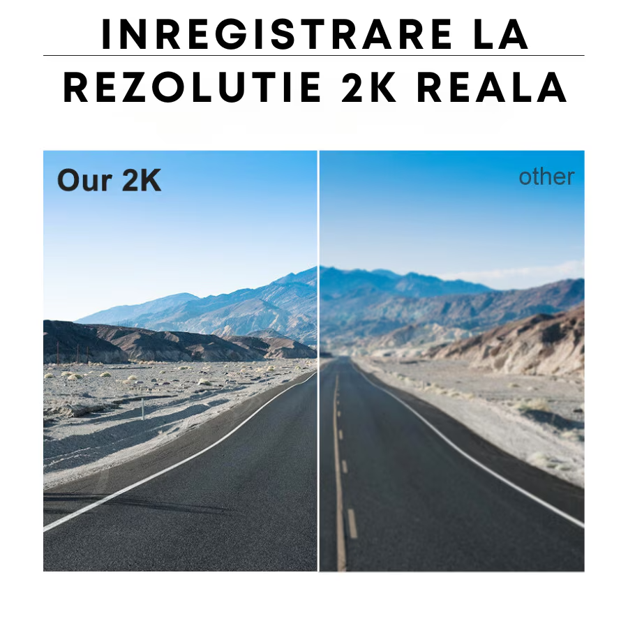 Camera Auto DVR 4G 2K cu Monitorizare Parcare si Camere Fata-Spate