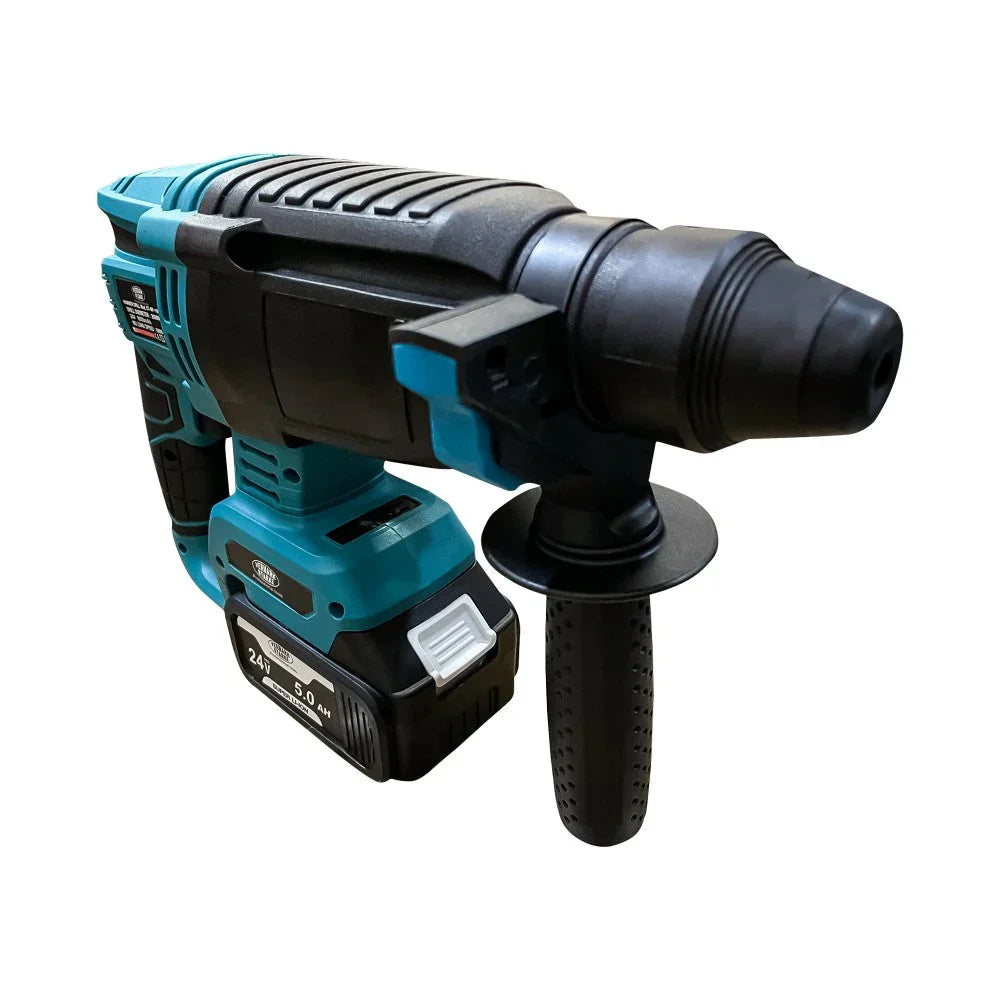 Trusă Scule Profesionale 4 în 1 cu Acumulator – Autofiletantă, Polizor, Rotopercutor, Cheie Impact
