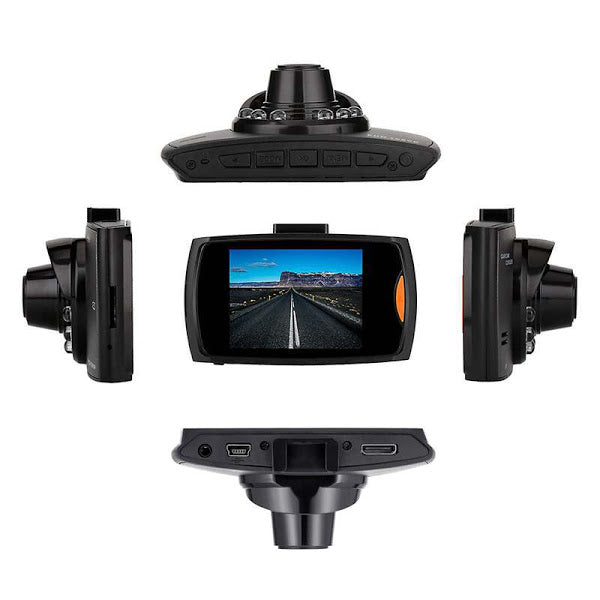 Full HD 1080P Car Dash Cam with 2.4 Inch LCD, Night Vision, and G-Sensor