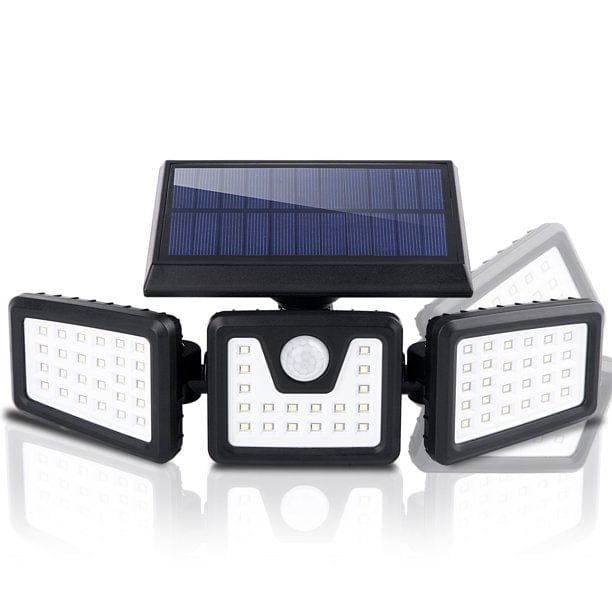 Lampa solara cu senzor de miscare, 74 LED-uri