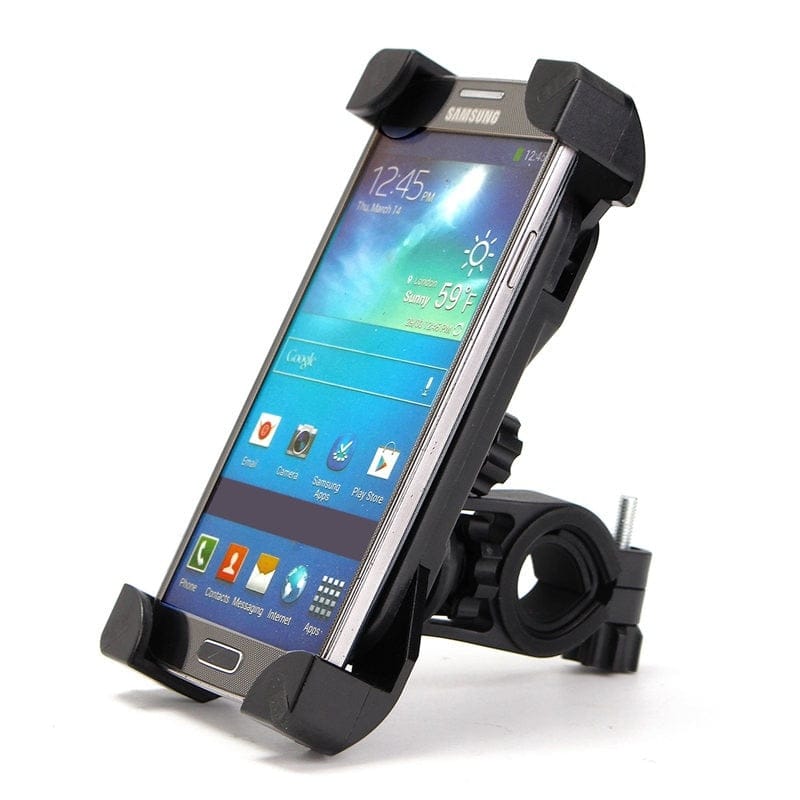 Suport Telefon Regal Trade, Pentru bicicleta, Ajustabil, Negru