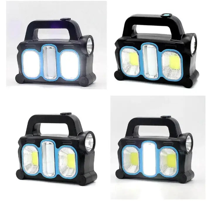 Lanterna cu incarcare solara, baterie externa, HB-6168, 30LED