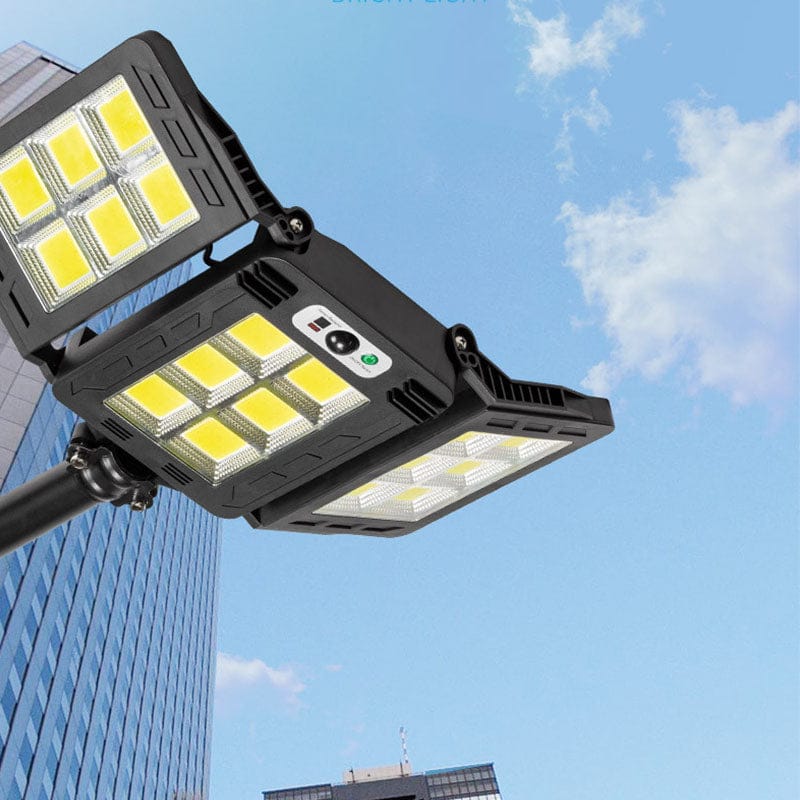 Lampa solara pliabila cu senzor de miscare pentru curte pentru gard