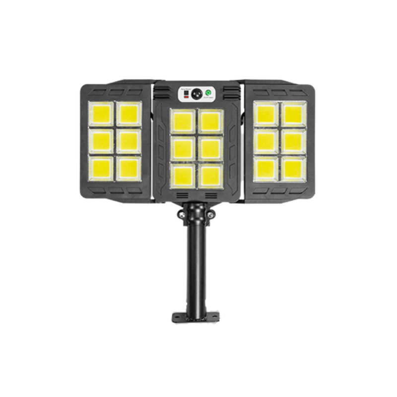 Lampa solara pliabila cu senzor de miscare pentru curte pentru gard