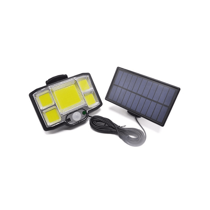 Lampa 146 LED-uri cu panou solar separat, utilizare Exterioara, control prin telecomanda