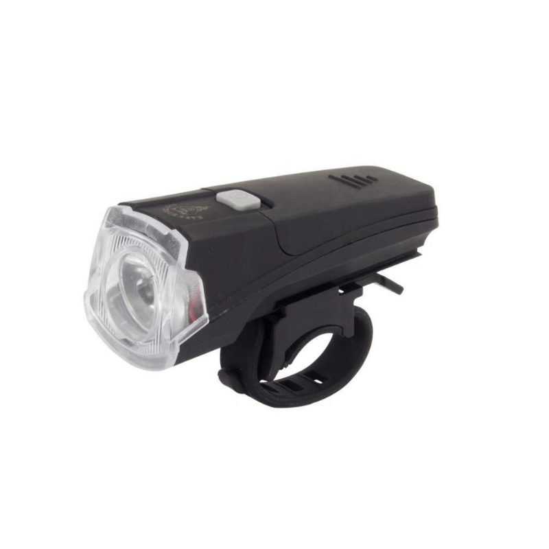 Lanterna LED bicicleta, , 3 moduri iluminare, clema fixare ghidon , Negru