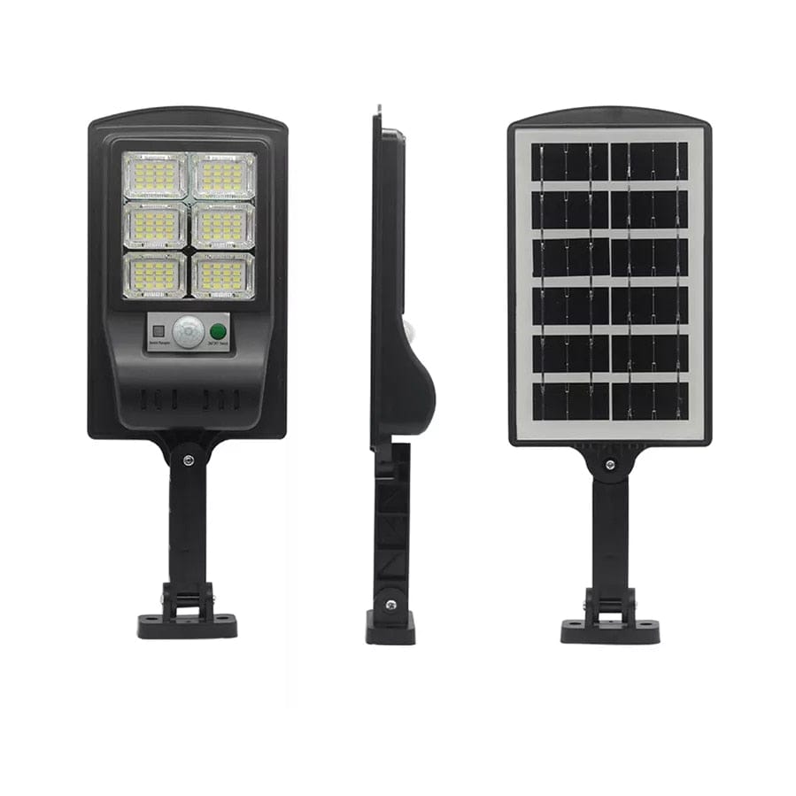 Lampa Solara , 30W 150 LED, Senzor de Lumina, Senzor de Miscare, Negru