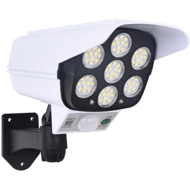 Lampa solara tip camera falsa de supraveghere 77 LED