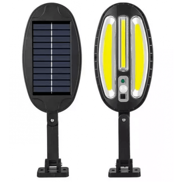 Lampa solara 30w ,cu senzor de miscare, panou solar incorporat , suport si telecomandaHB-8288B